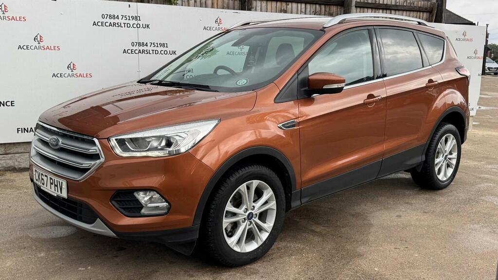 Ford Kuga Suv 1.5 Tdci Titanium Powershift Euro 6 Ss CK67PHV Brown #4