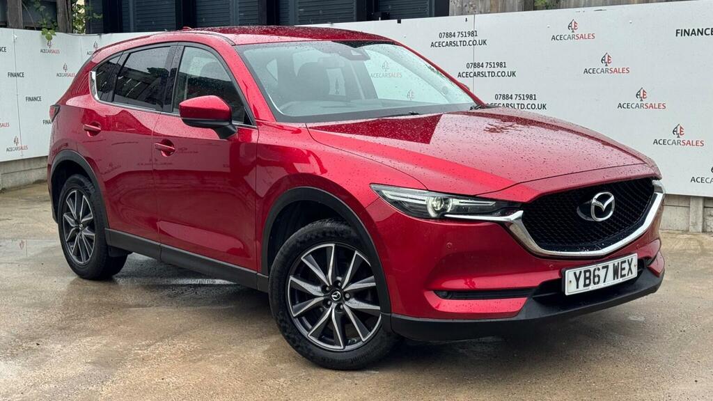 Mazda CX-5 2.2 Skyactiv-d Sport Nav Euro 6 Ss Red