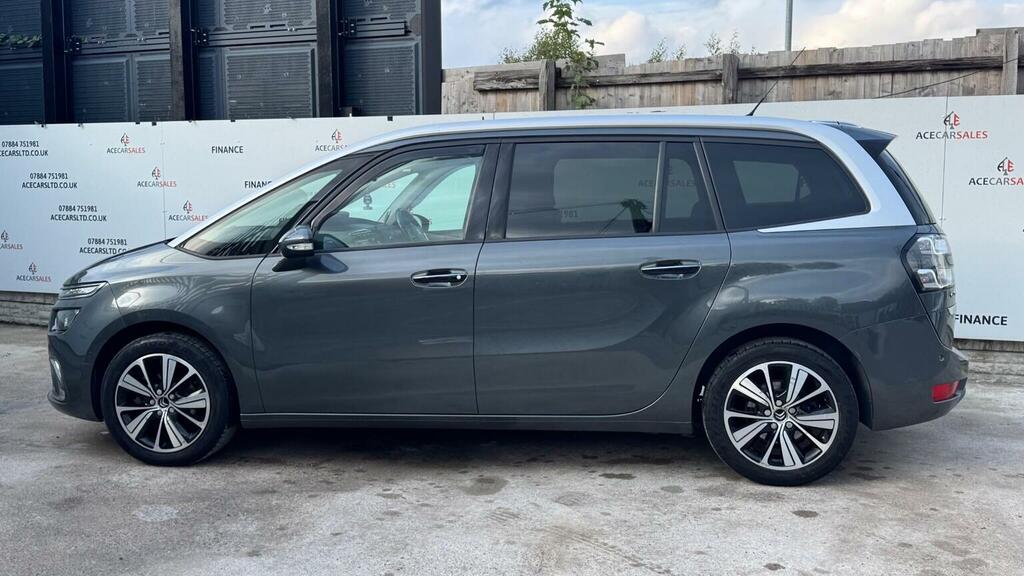 Citroen Grand C4 Picasso 1.6 Bluehdi Flair Eat6 Euro 6 Ss Grey #5