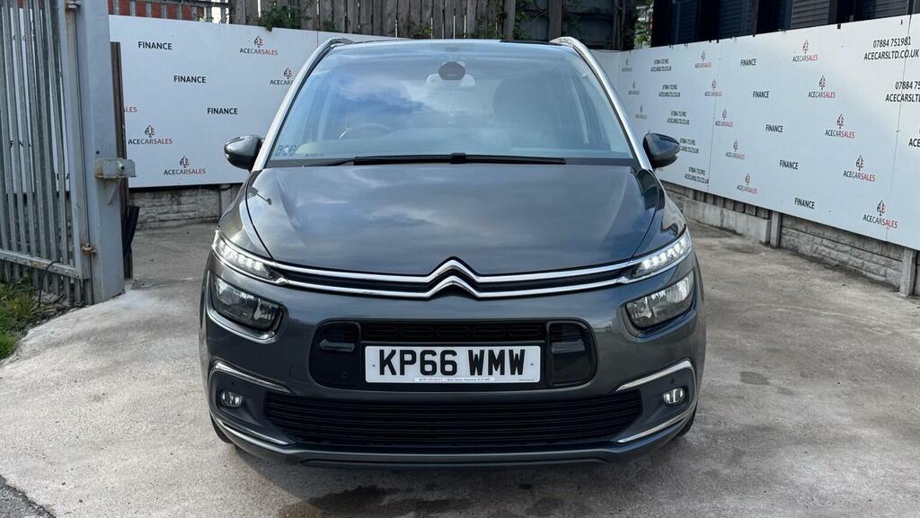 Citroen Grand C4 Picasso 1.6 Bluehdi Flair Eat6 Euro 6 Ss Grey #3