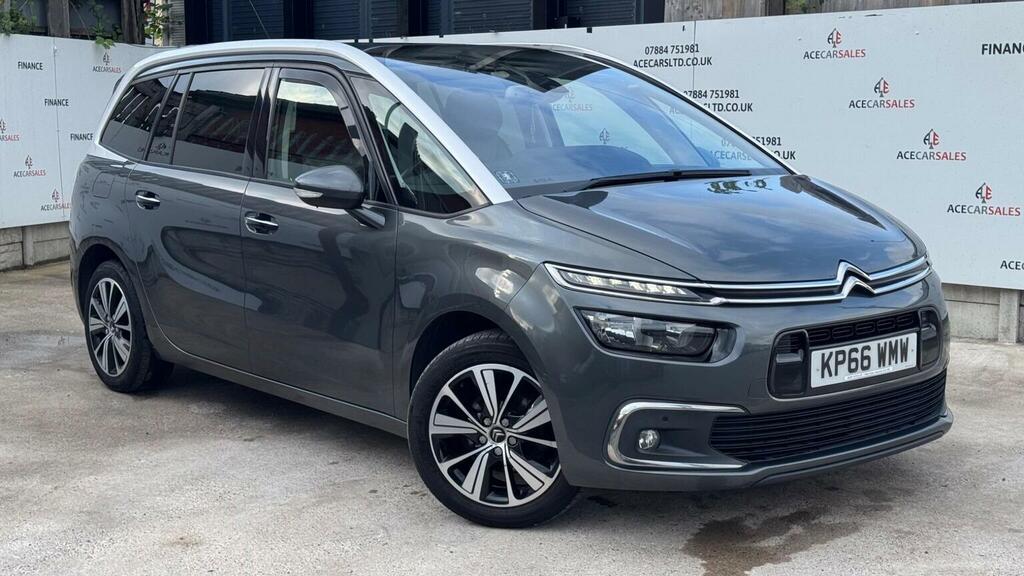 Citroen Grand C4 Picasso 1.6 Bluehdi Flair Eat6 Euro 6 Ss Grey