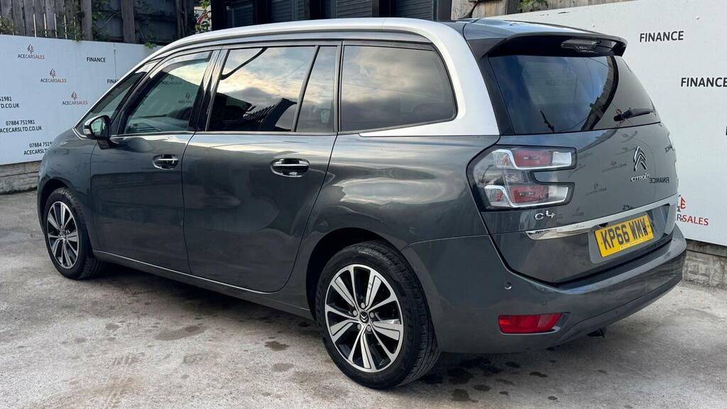 Citroen Grand C4 Picasso 1.6 Bluehdi Flair Eat6 Euro 6 Ss Grey #6
