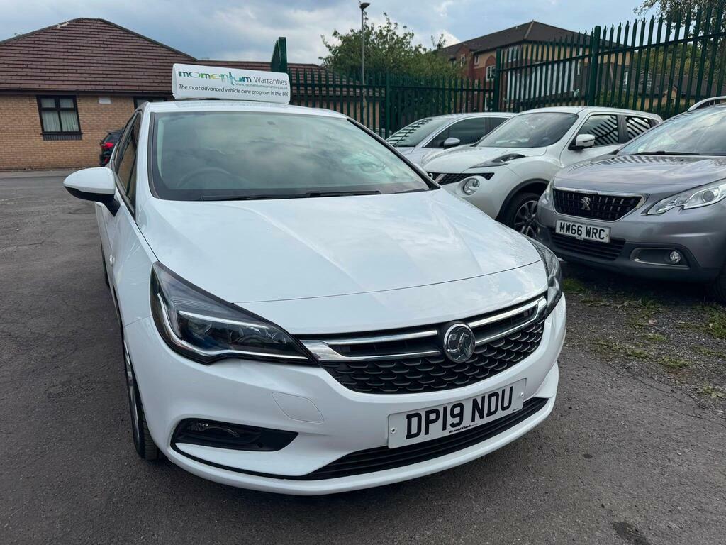 Vauxhall Astra 1.0I Turbo Ecotec Design Euro 6 S S White