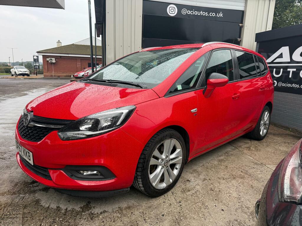Vauxhall Zafira Tourer 1.4I Turbo Sri Nav Mpv Red #2