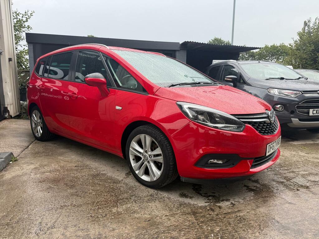 Vauxhall Zafira Tourer 1.4I Turbo Sri Nav Mpv Red