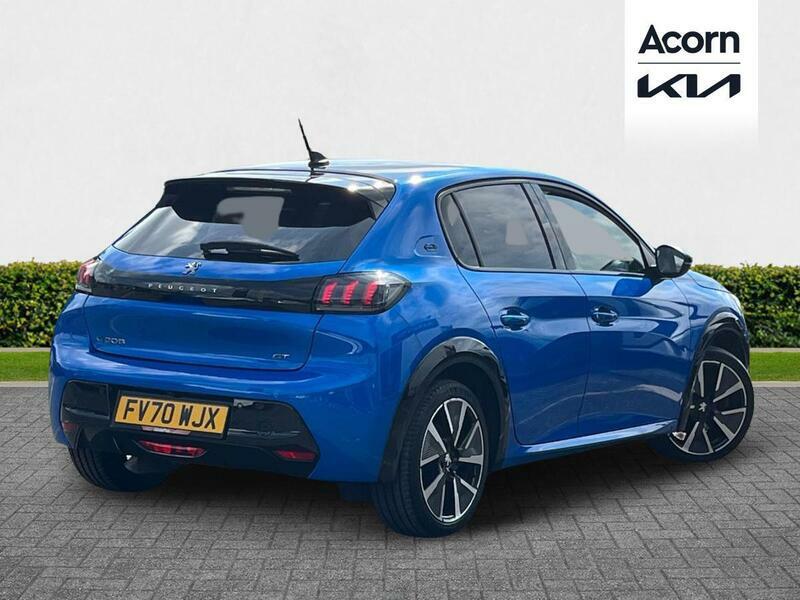 Peugeot e-208 50Kwh Gt Blue #5