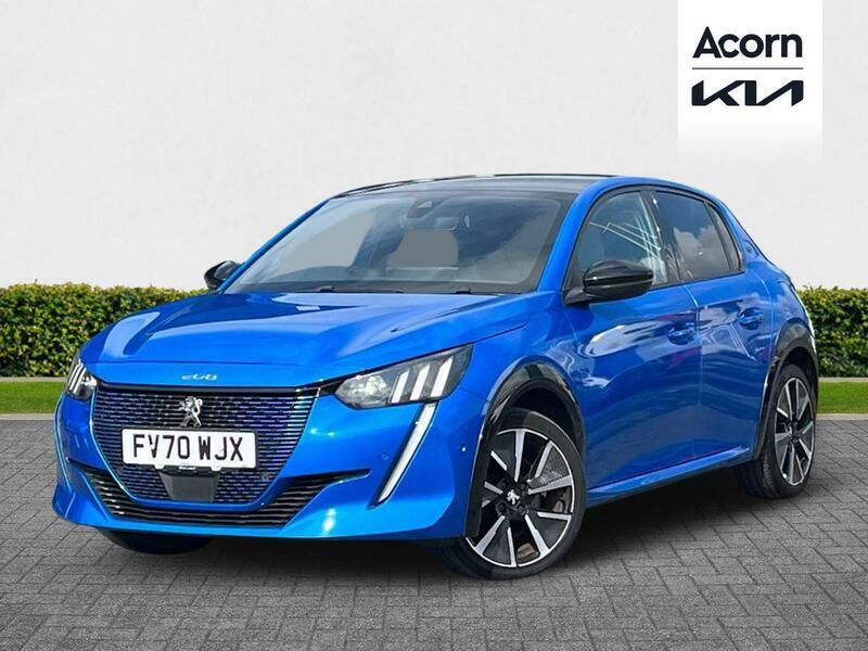 Peugeot e-208 50Kwh Gt Blue #4