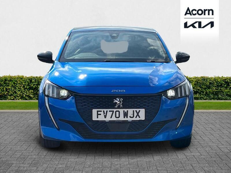 Peugeot e-208 50Kwh Gt Blue #6