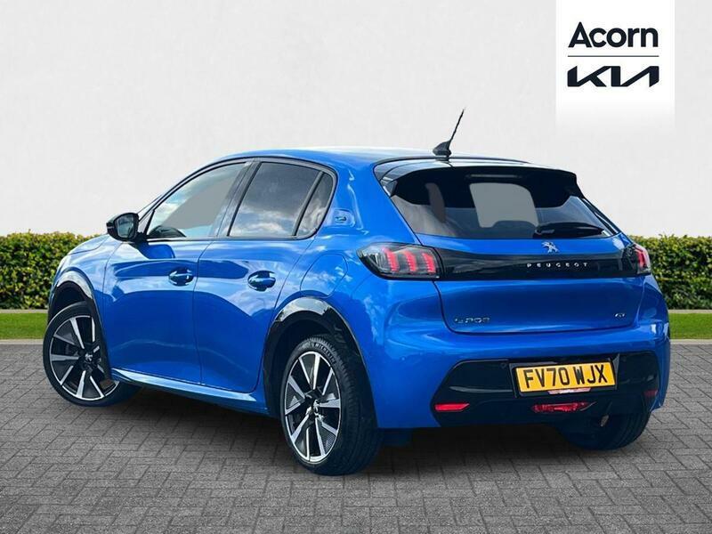 Peugeot e-208 50Kwh Gt Blue #2