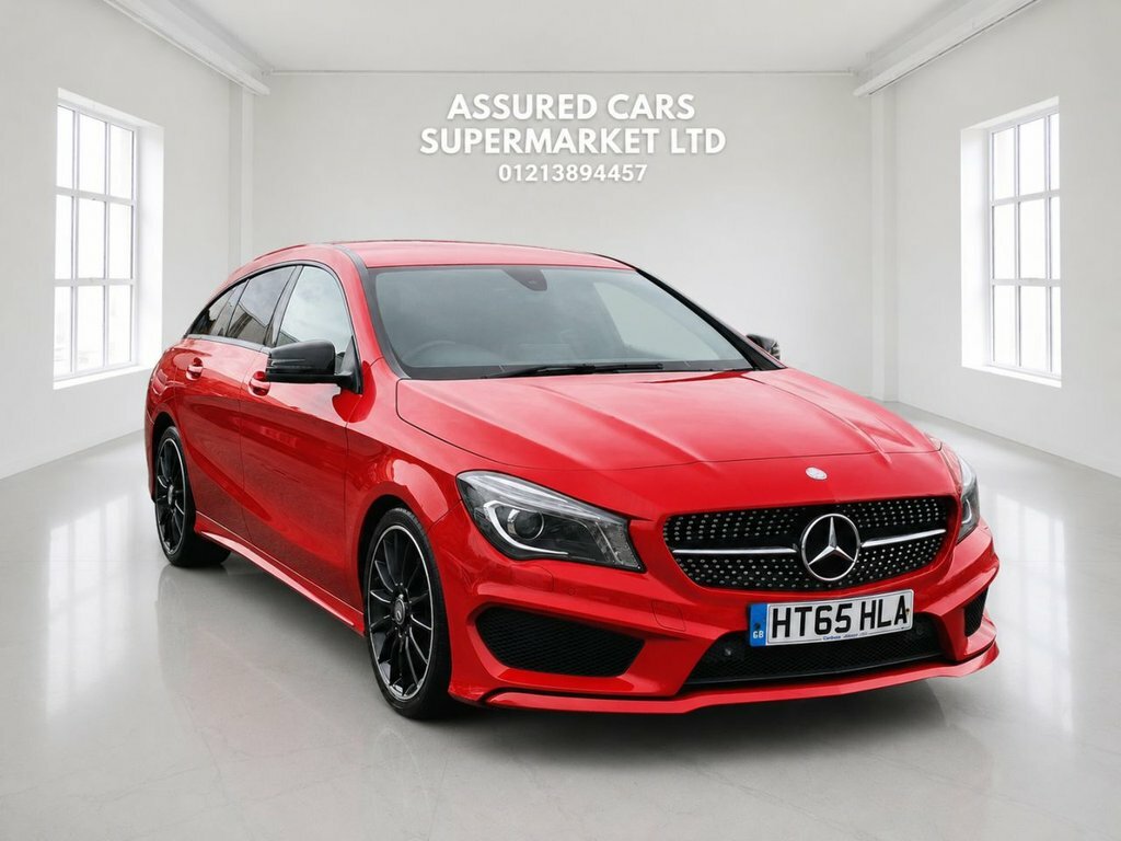Mercedes-Benz CLA Class 2.1L Amg Sport Red #4