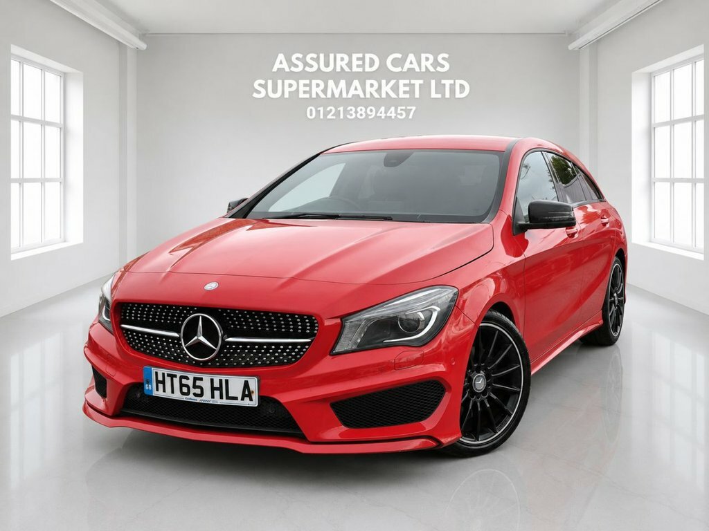 Mercedes-Benz CLA Class 2.1L Amg Sport Red #2