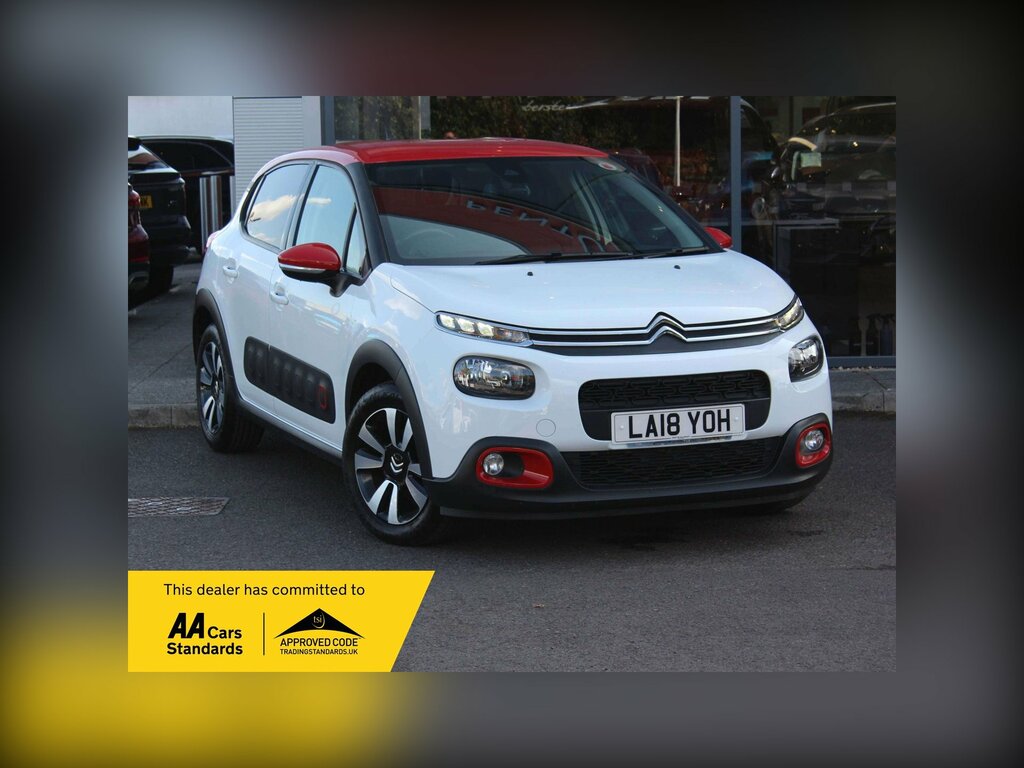 Citroen C3 1.2 Puretech Flair Hatchback Eur White