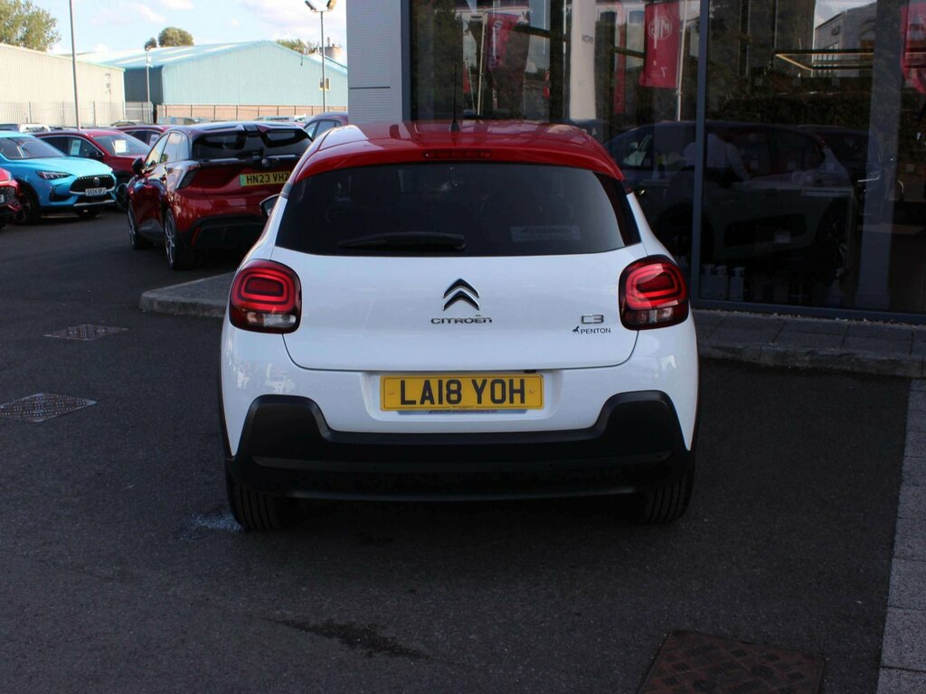 Citroen C3 1.2 Puretech Flair Hatchback Eur White #4