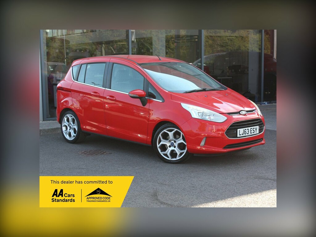 Ford B-Max 1.6 Tdci Titanium Mpv Euro 5 95 Red