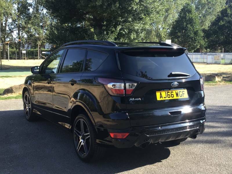 Ford Kuga 2.0 Tdci 180 St-line - 2017 66 AJ66WGF Black #5