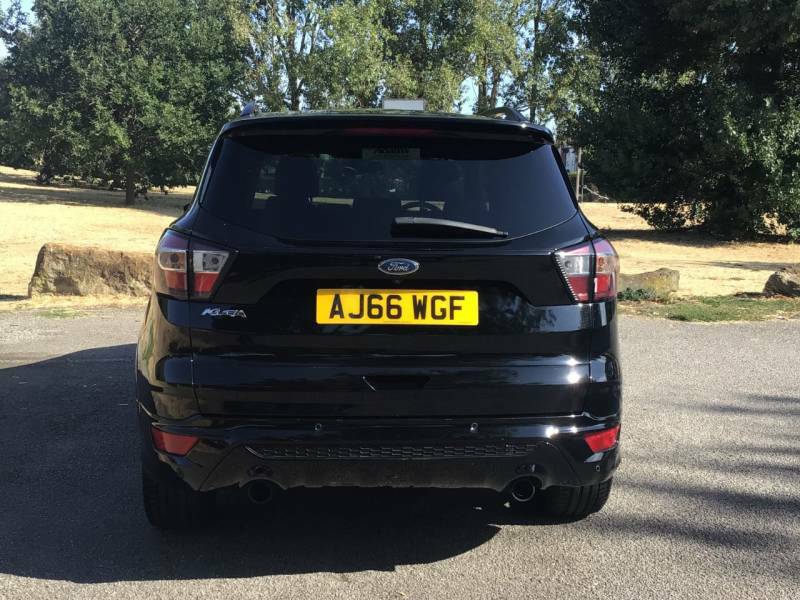 Ford Kuga 2.0 Tdci 180 St-line - 2017 66 AJ66WGF Black #6