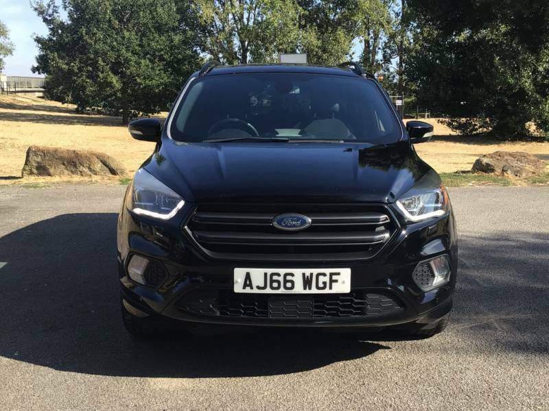 Ford Kuga 2.0 Tdci 180 St-line - 2017 66 AJ66WGF Black #2