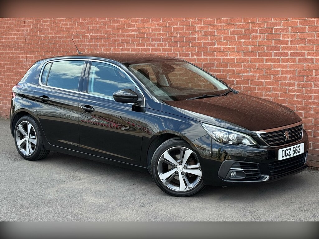 Peugeot 308 1.2 Puretech Gpf Allure Euro 6 Black