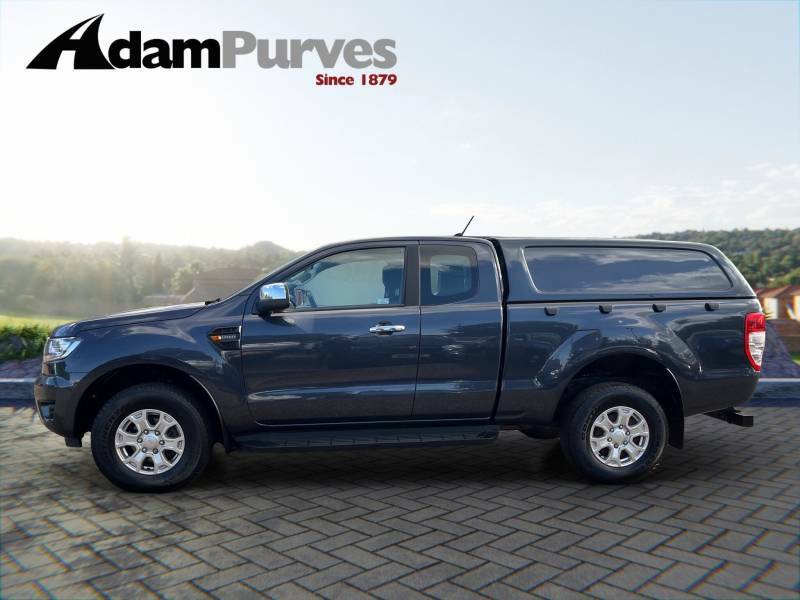 Ford Ranger Pick Up Super Xlt 2.0 Ecoblue 170 - 2022 72 SK72VFH Grey #4