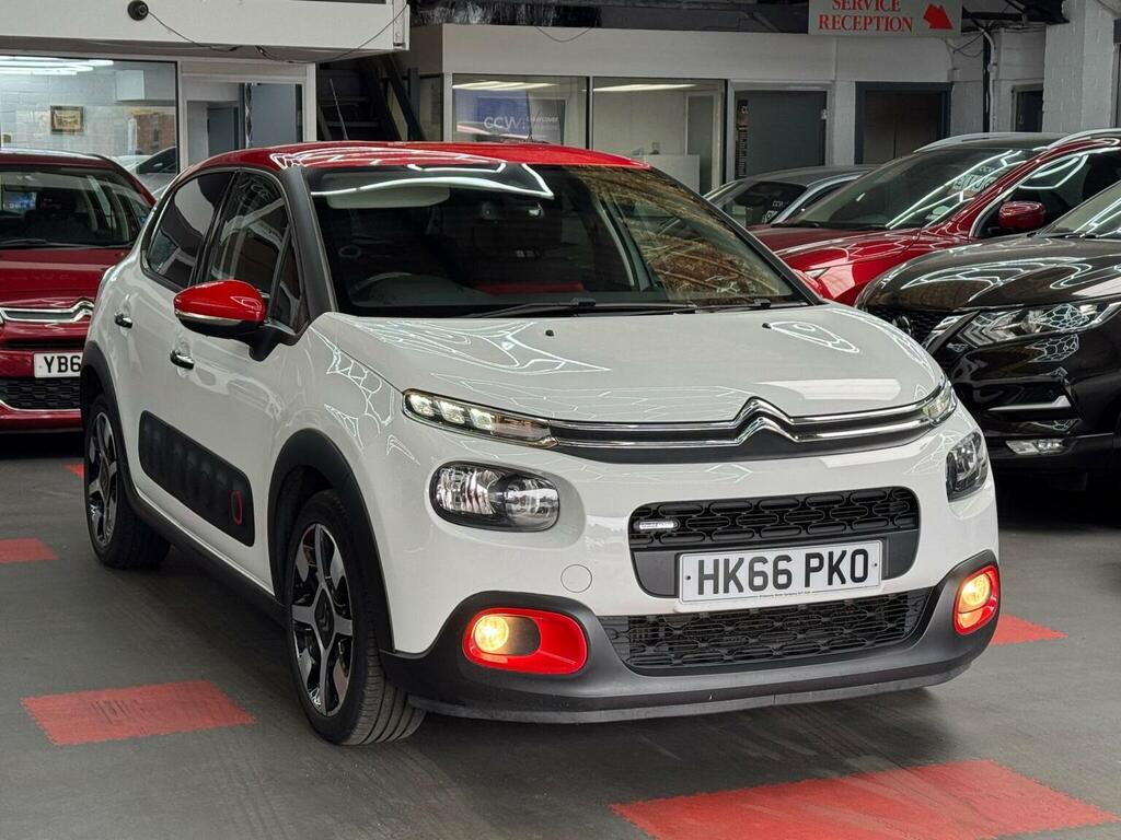 Citroen C3 1.2 Puretech Flair Euro 6 Ss White #5