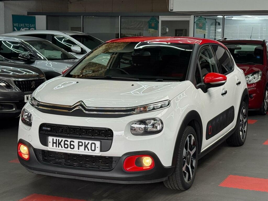Citroen C3 1.2 Puretech Flair Euro 6 Ss White #6
