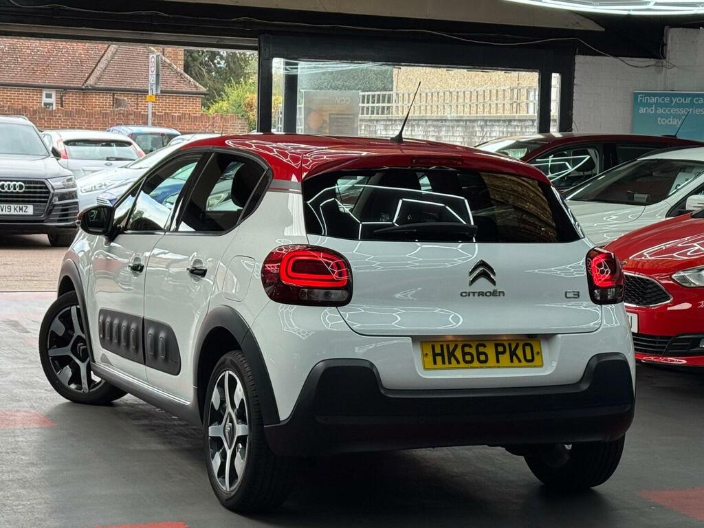 Citroen C3 1.2 Puretech Flair Euro 6 Ss White #4