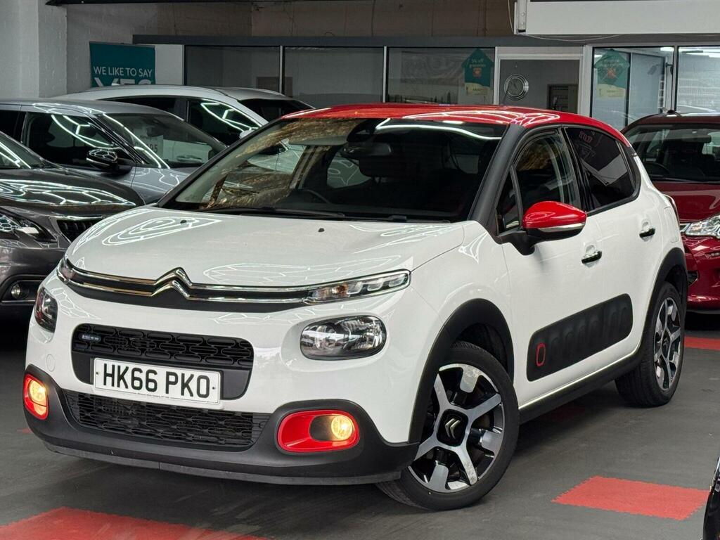 Citroen C3 1.2 Puretech Flair Euro 6 Ss White #3