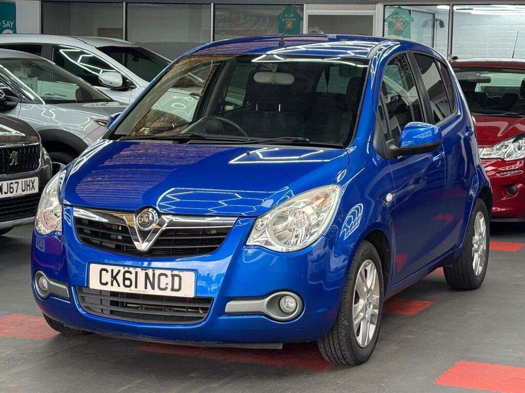 Vauxhall Agila Mpv 1.2 Vvt Ecoflex Se Euro 5 201161 Blue #6