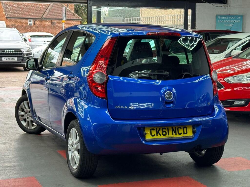 Vauxhall Agila Mpv 1.2 Vvt Ecoflex Se Euro 5 201161 Blue #4