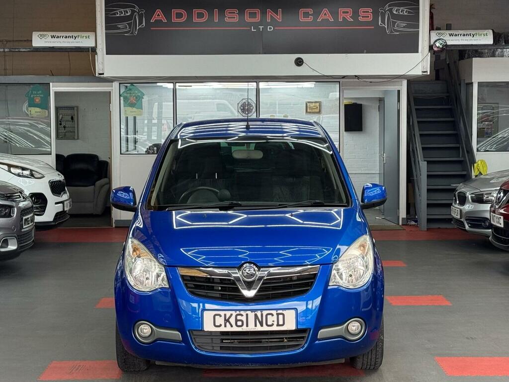 Vauxhall Agila Mpv 1.2 Vvt Ecoflex Se Euro 5 201161 Blue #2