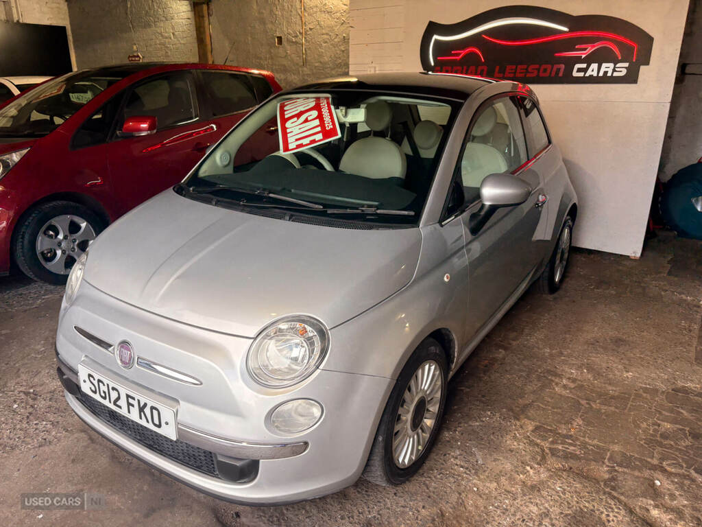 Fiat 500 1.2 Lounge Start Stop Silver