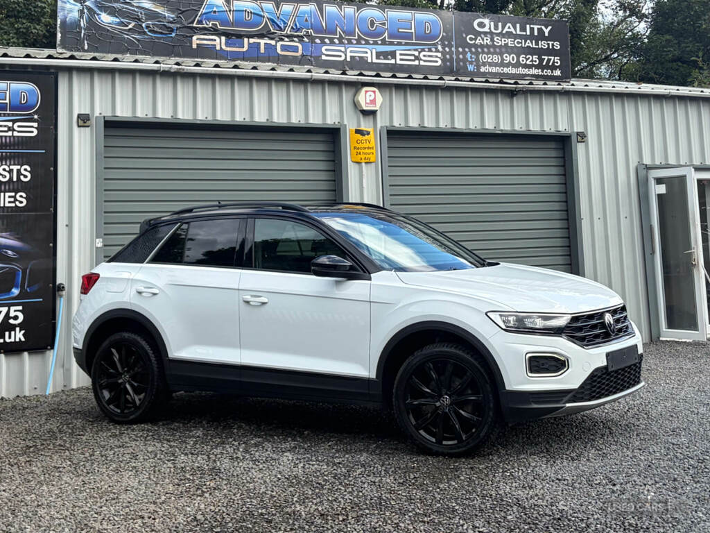 Volkswagen T-Roc 1.5 Tsi Evo Black Edition White