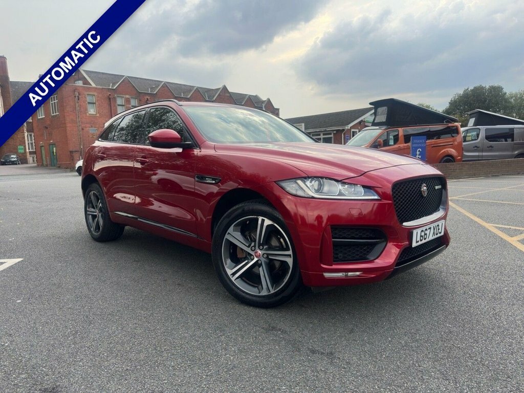 Jaguar F-Pace 2L R-sport Red