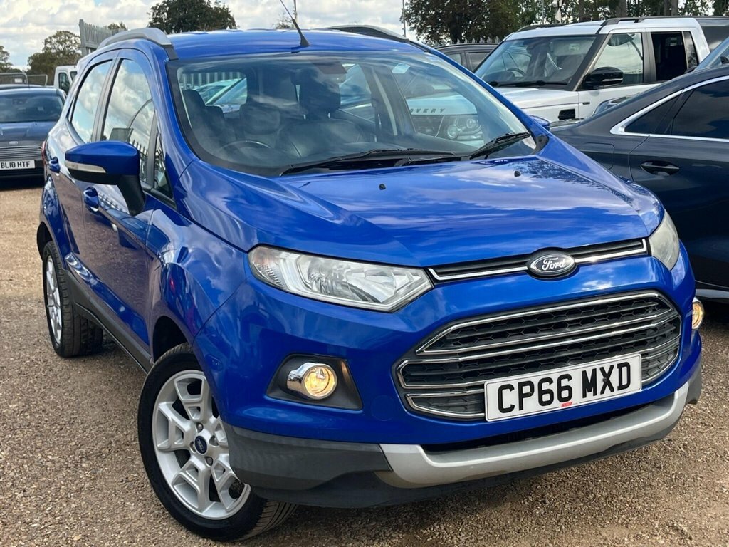 Ford Ecosport Suv Blue