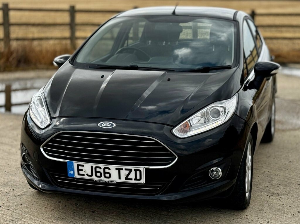 Ford Fiesta Hatchback EJ66TZD Black #3