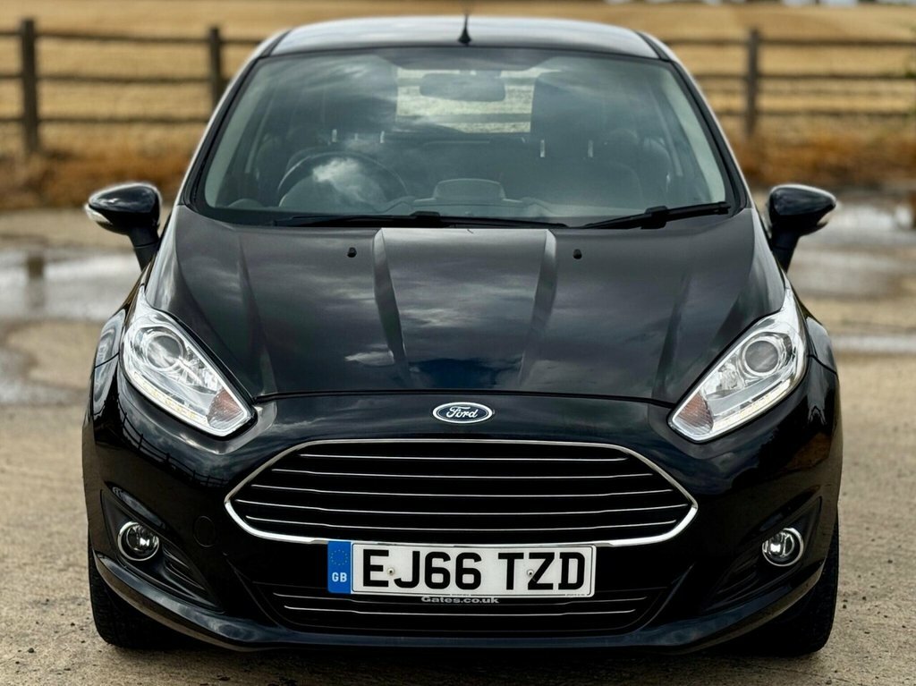 Ford Fiesta Hatchback EJ66TZD Black #4