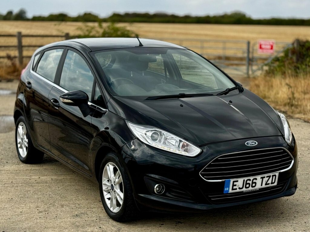 Ford Fiesta Hatchback EJ66TZD Black #6