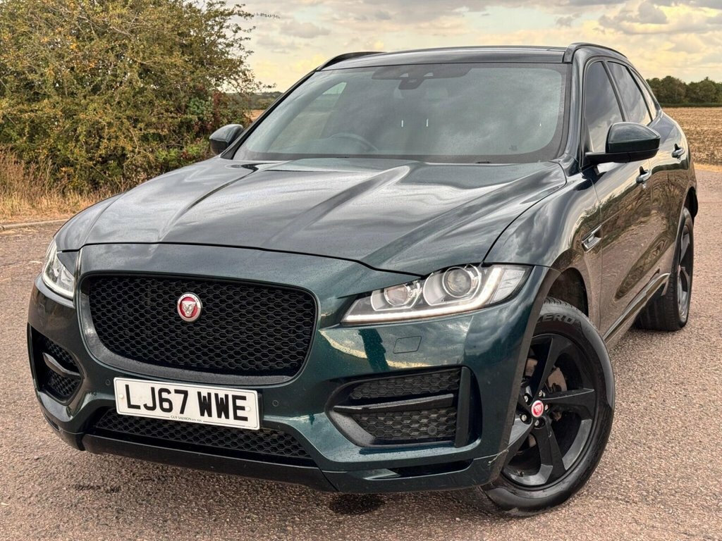 Jaguar F-Pace Suv LJ67WWE Green #3