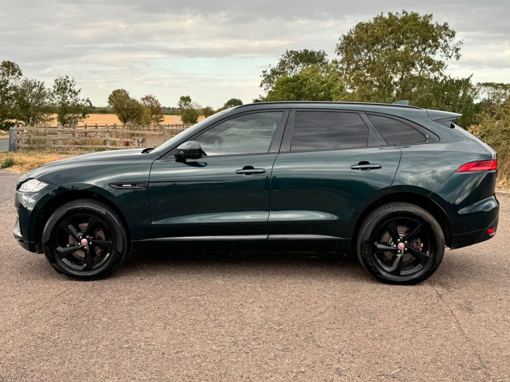 Jaguar F-Pace Suv LJ67WWE Green #4