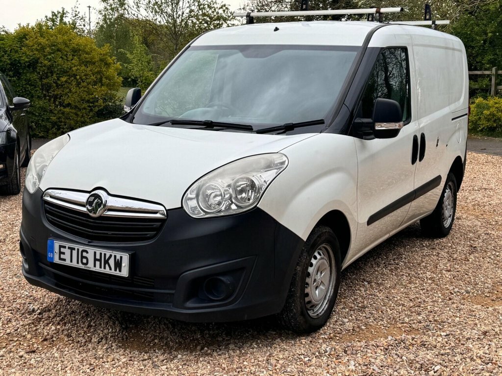 Vauxhall Combo 2000 L1h1 Cdti White #17