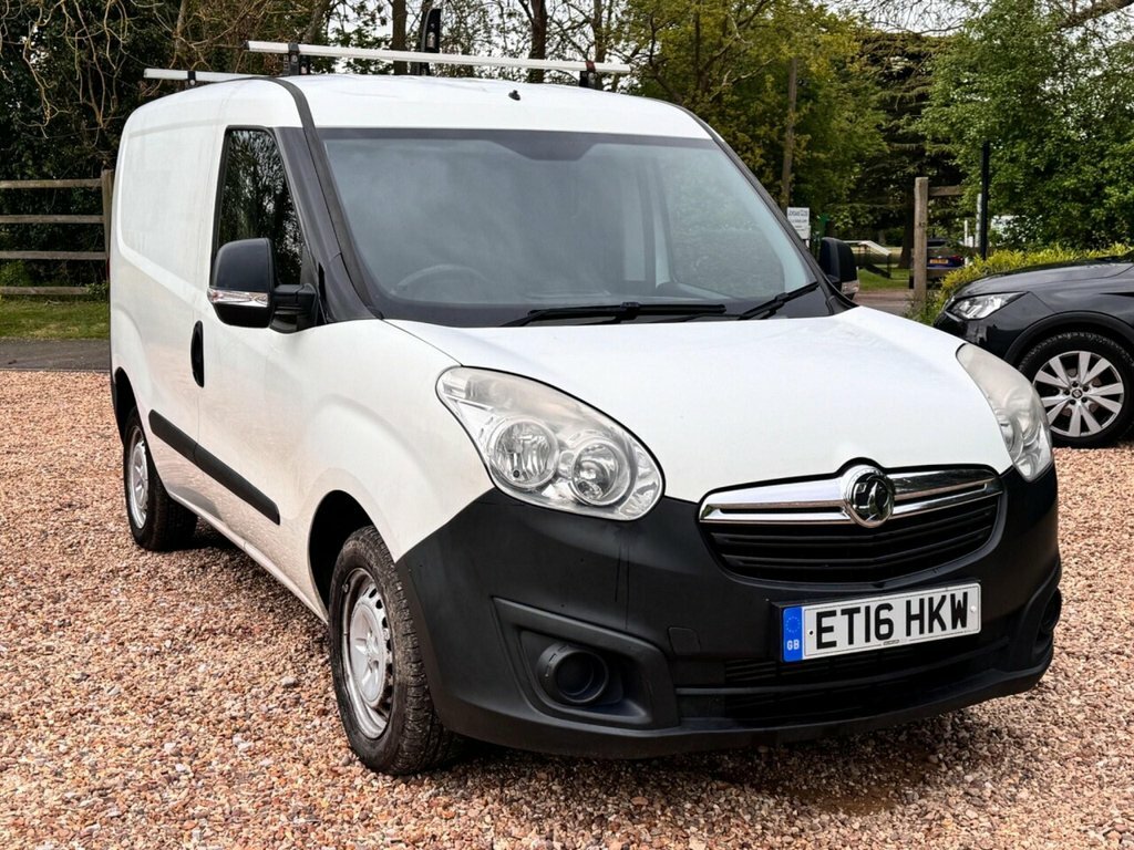 Vauxhall Combo 2000 L1h1 Cdti White #13
