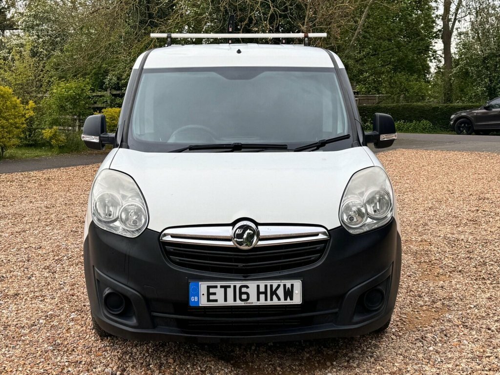 Vauxhall Combo 2000 L1h1 Cdti White #15