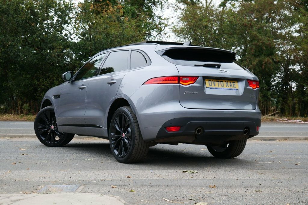 Jaguar F-Pace 2L Chequered Flag OV70XAE Grey #2
