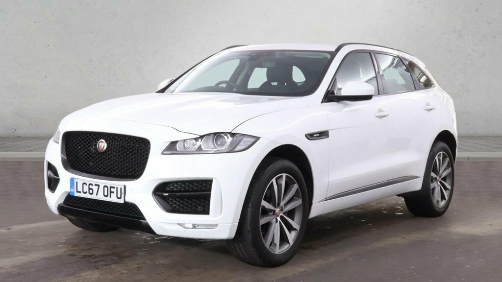 Jaguar F-Pace 2L R-sport White #4