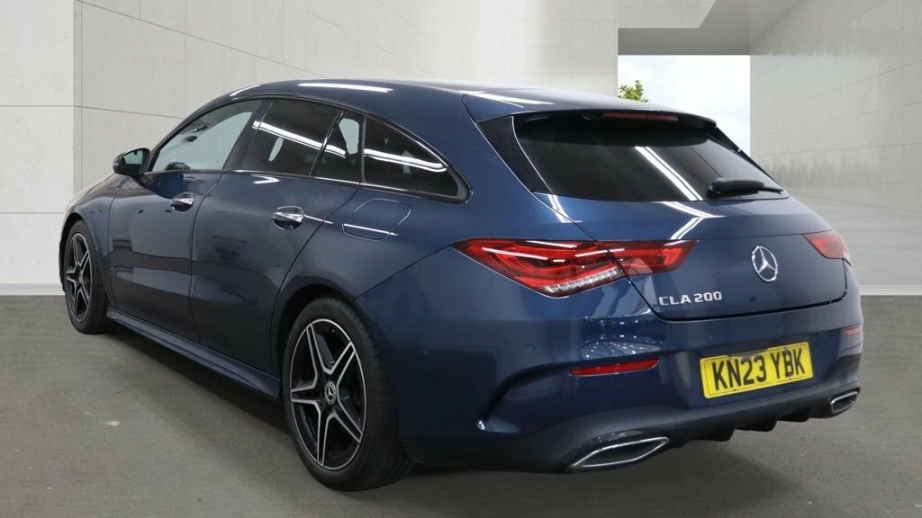 Mercedes-Benz CLA Class 1.3L Amg Line Blue #3