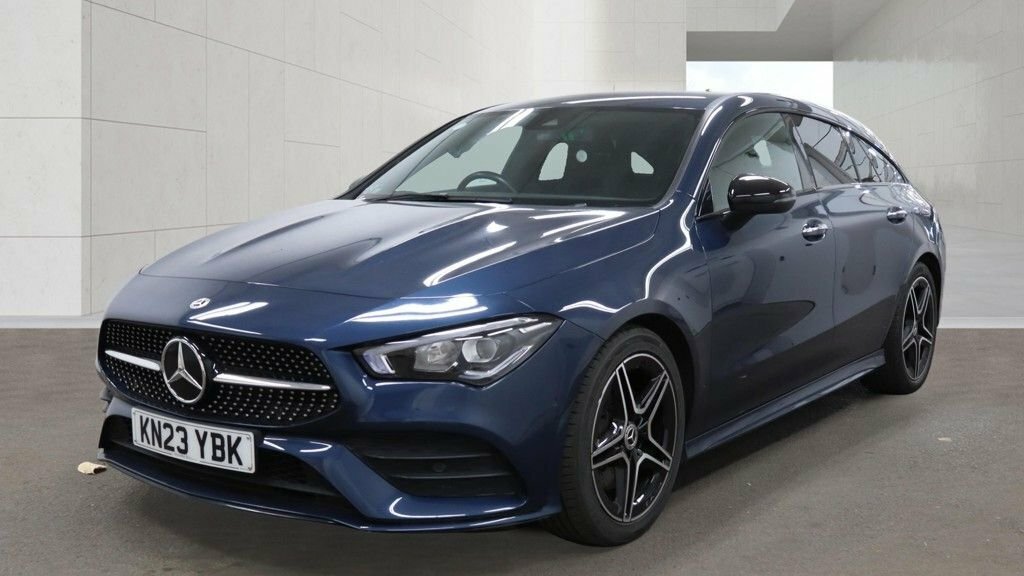 Mercedes-Benz CLA Class 1.3L Amg Line Blue #4