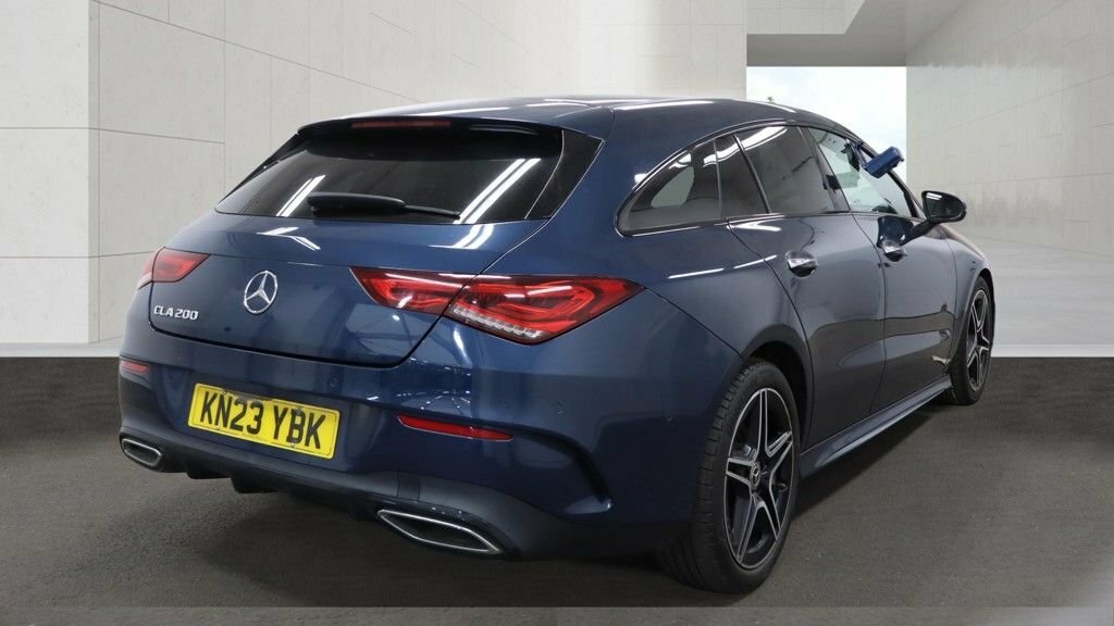 Mercedes-Benz CLA Class 1.3L Amg Line Blue #2