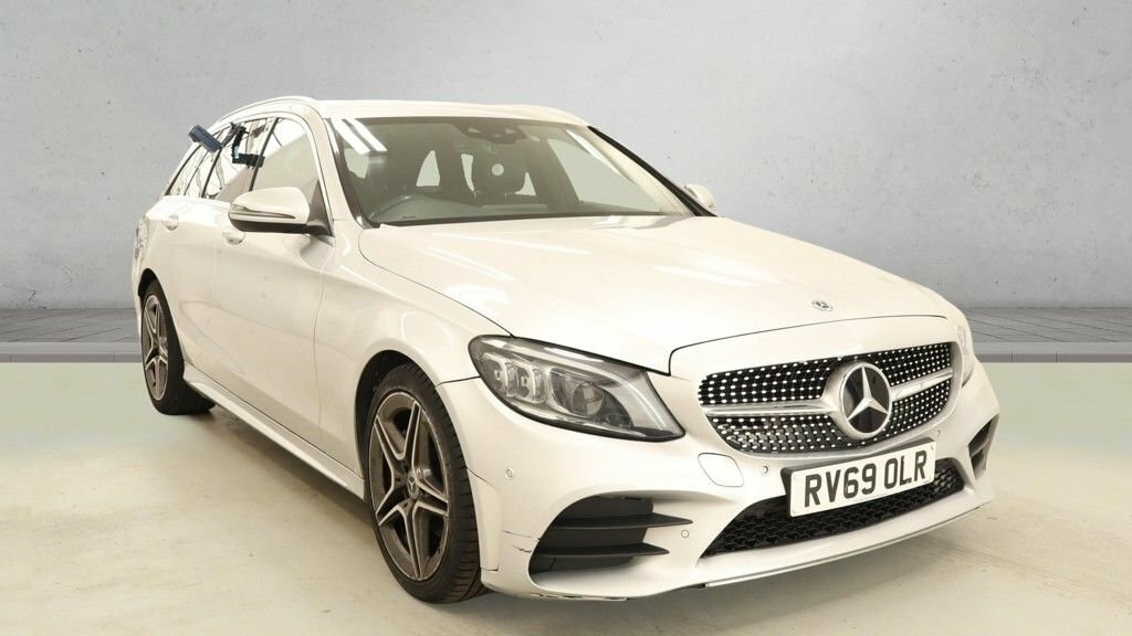 Mercedes-Benz C Class 2L Amg Line Silver
