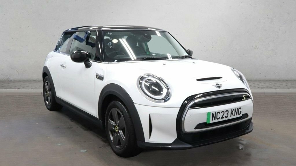 Mini Electric Hatchback White