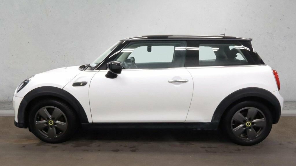 Mini Electric Hatchback White #6